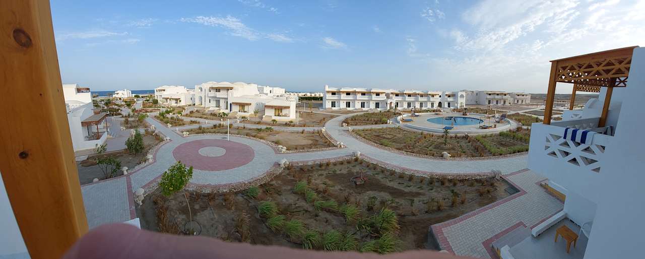 Außenansicht Beach Safari Nubian Resort