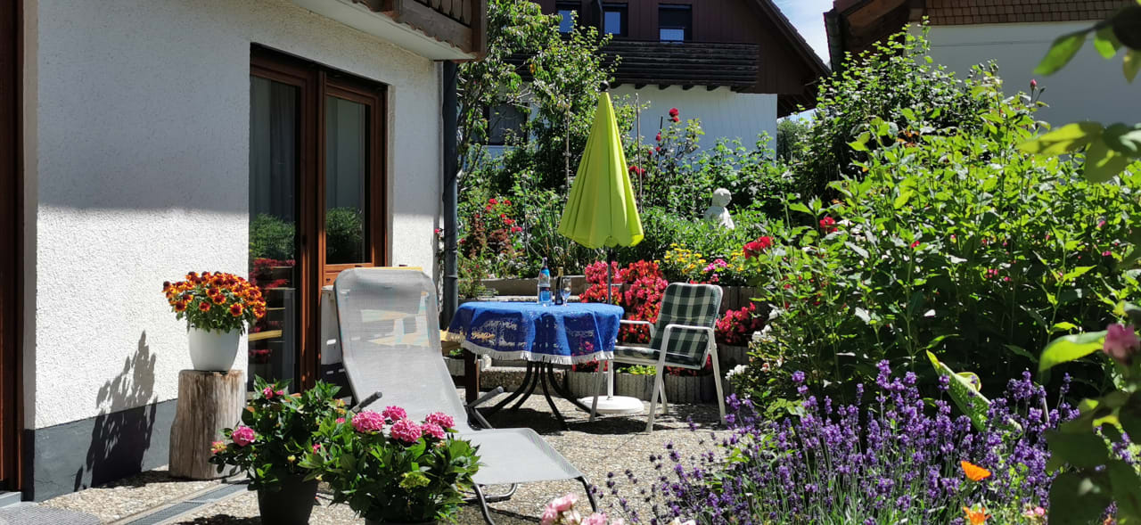 Gartenanlage Ferienhaus Erika