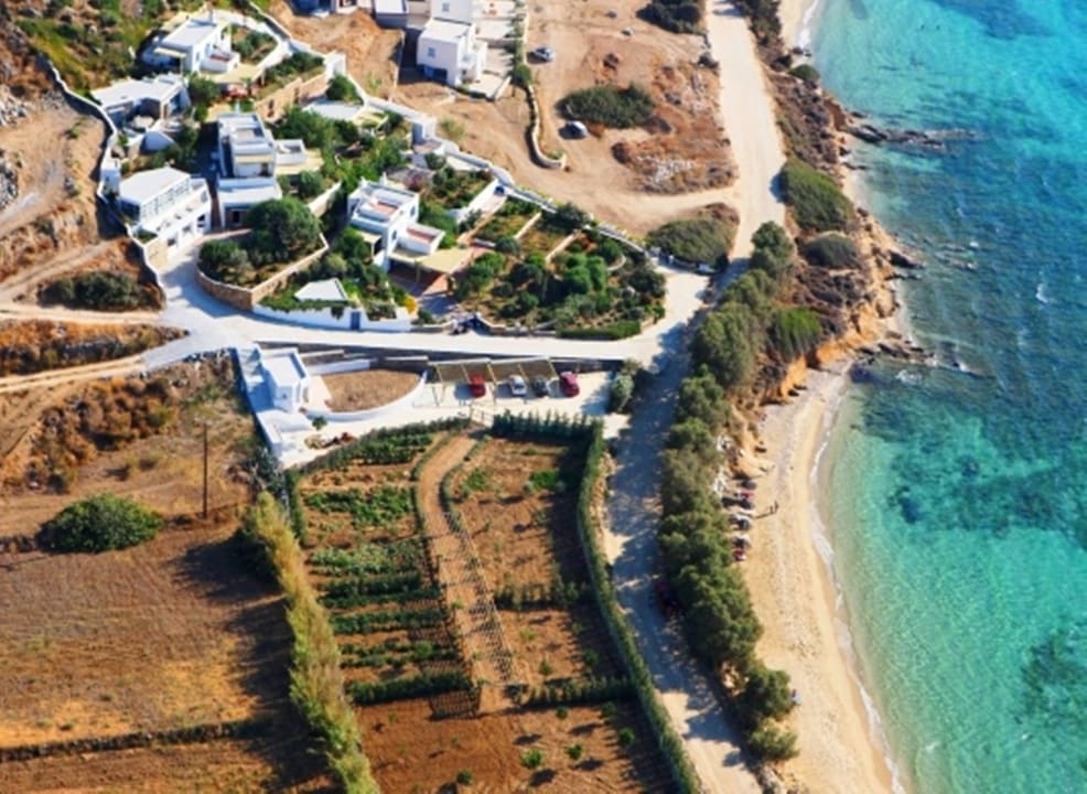 Außenansicht Villa Paradise in Naxos