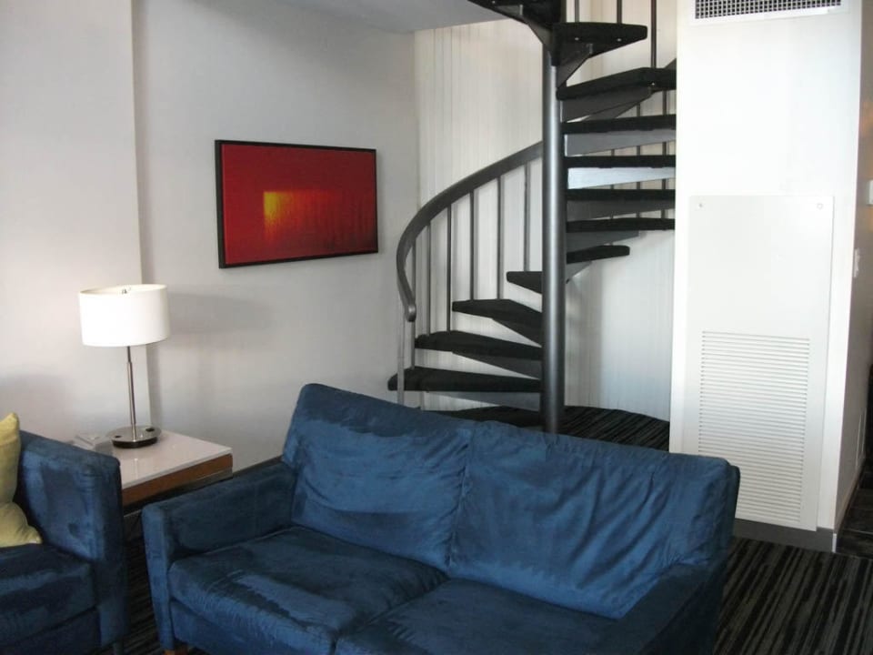Wohnbereich der Suite Hotel Hyatt Regency Vancouver