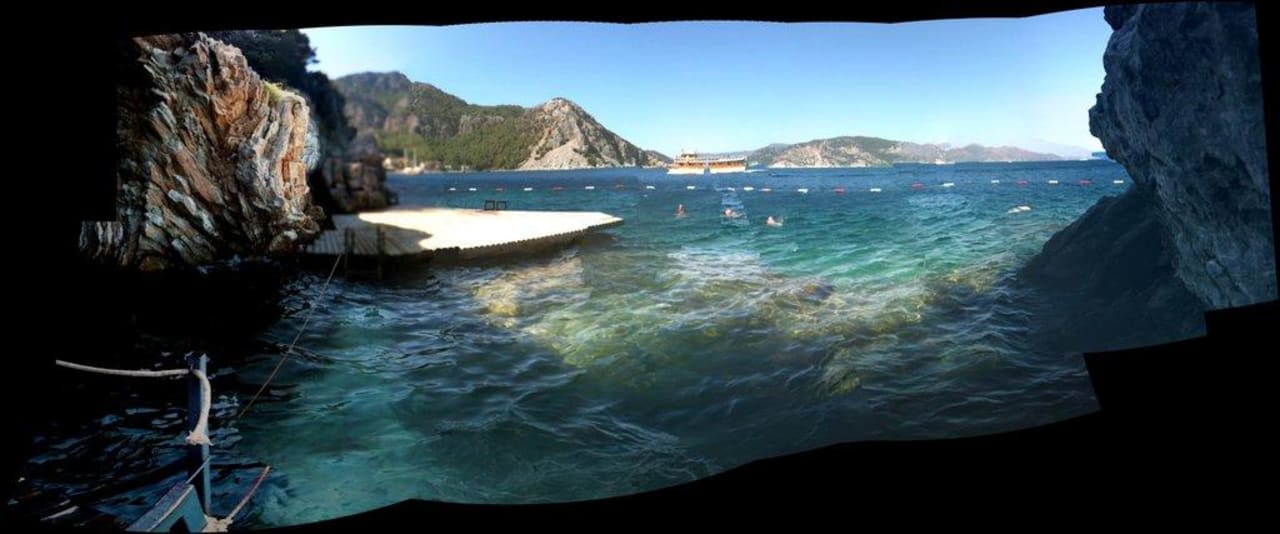 Steg ins offene Meer Turunc Resort Hotel