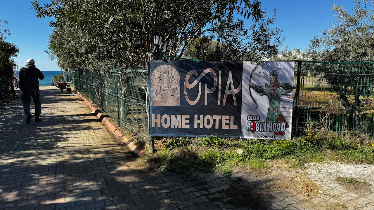 Gartenanlage Opia Hotel