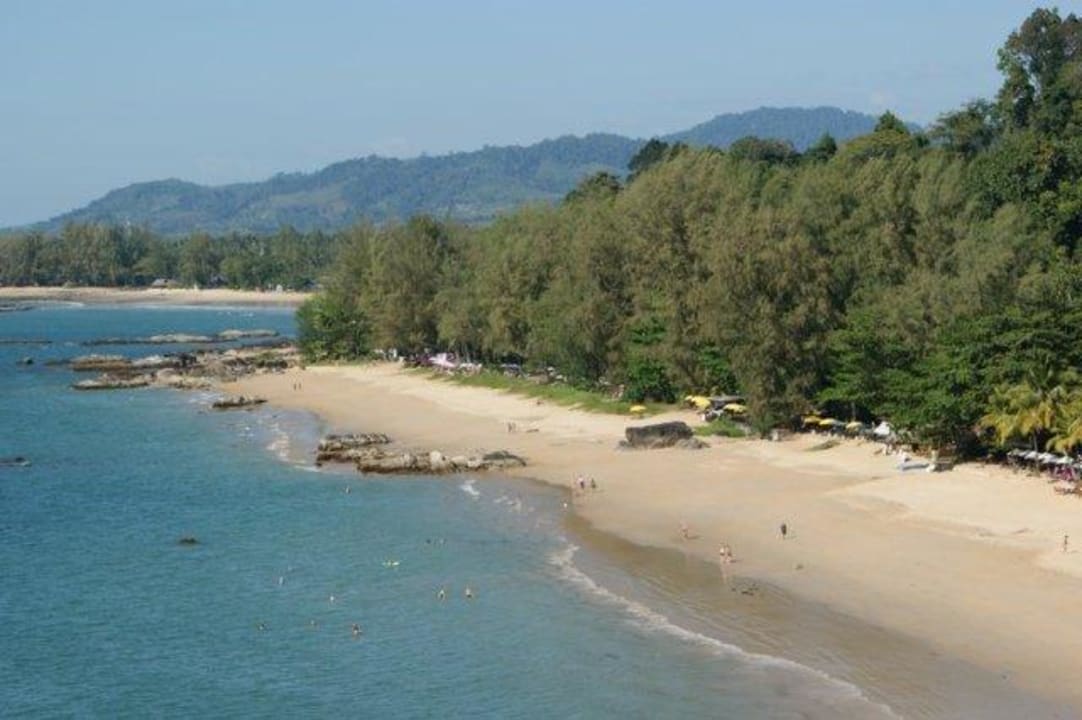 Strand von oben her gesehen Moracea by Khao Lak Resort