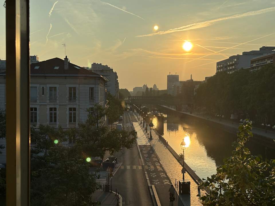 Ausblick Holiday Inn Express Paris Canal de la Villette