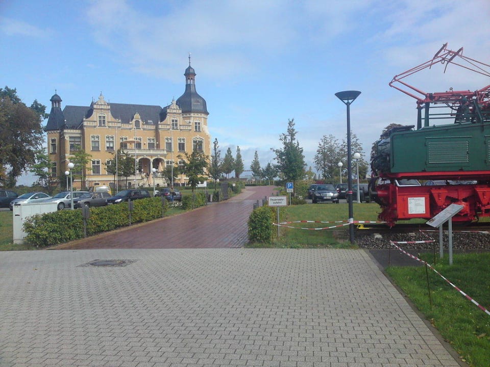 Außenansicht Apartments Villa am Bernsteinsee
