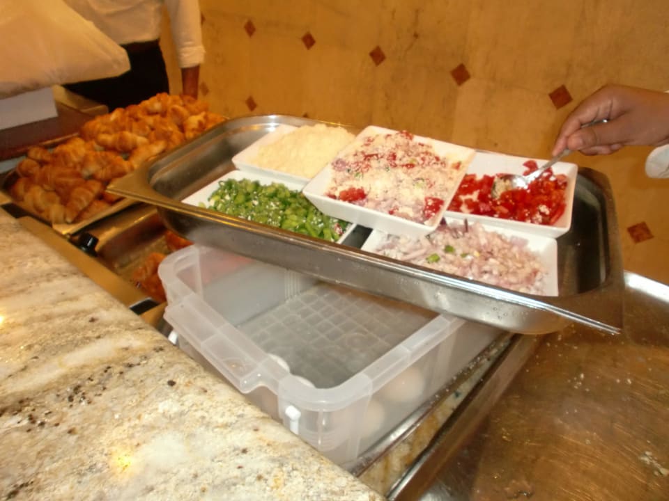 Omlettstation Frühstück Stella Beach Resort & Spa Makadi Bay