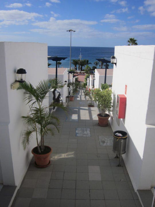 Zugang zu den Bungalows Bungalows & Appartements Playamar