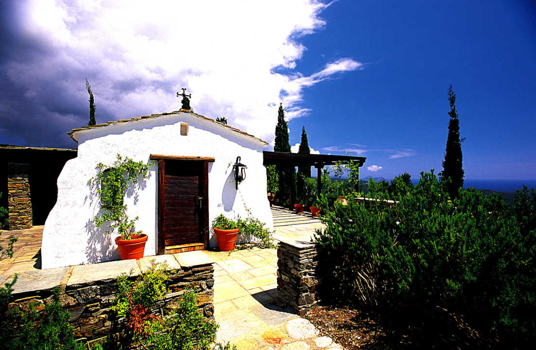 St. John chapel Porto Carras Villa Galini