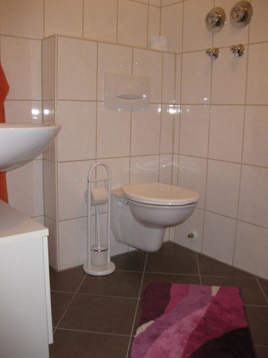 Bad mit WC Ferienwohnung Debacher