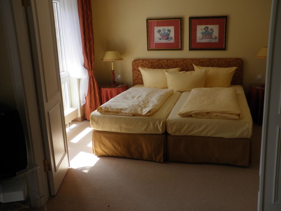 Schlafraum Strandhotel Sylt