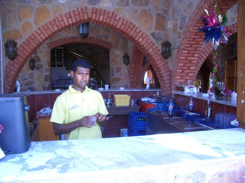 Bar neben der Showbühne Utopia Beach Club