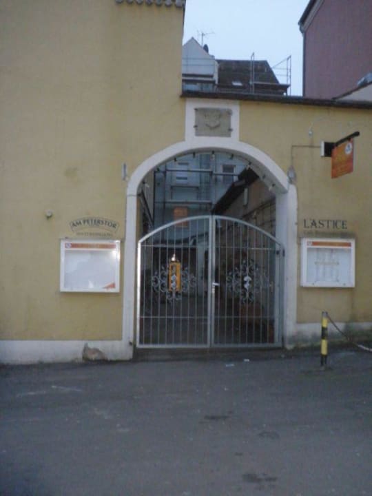 Rückseitige Ansicht Hotel am Peterstor