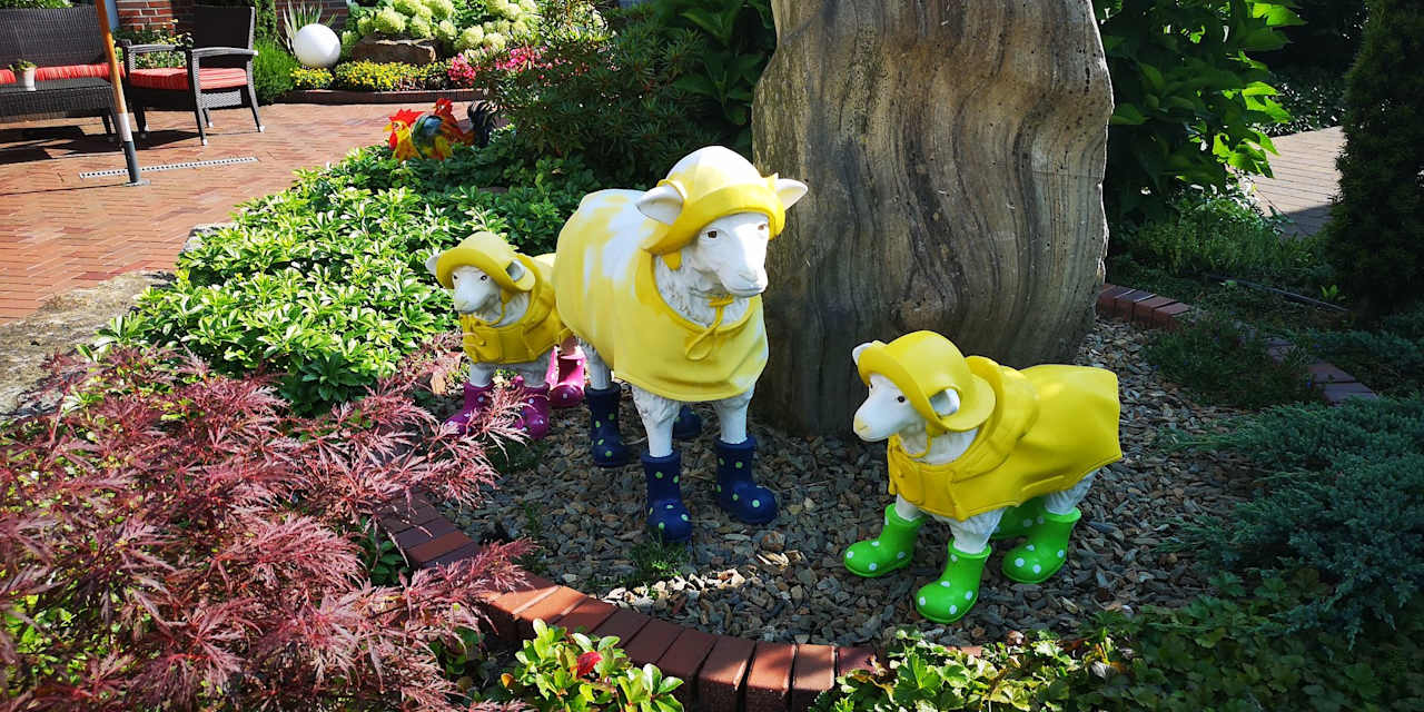 Gartenanlage Landgasthof Redeker