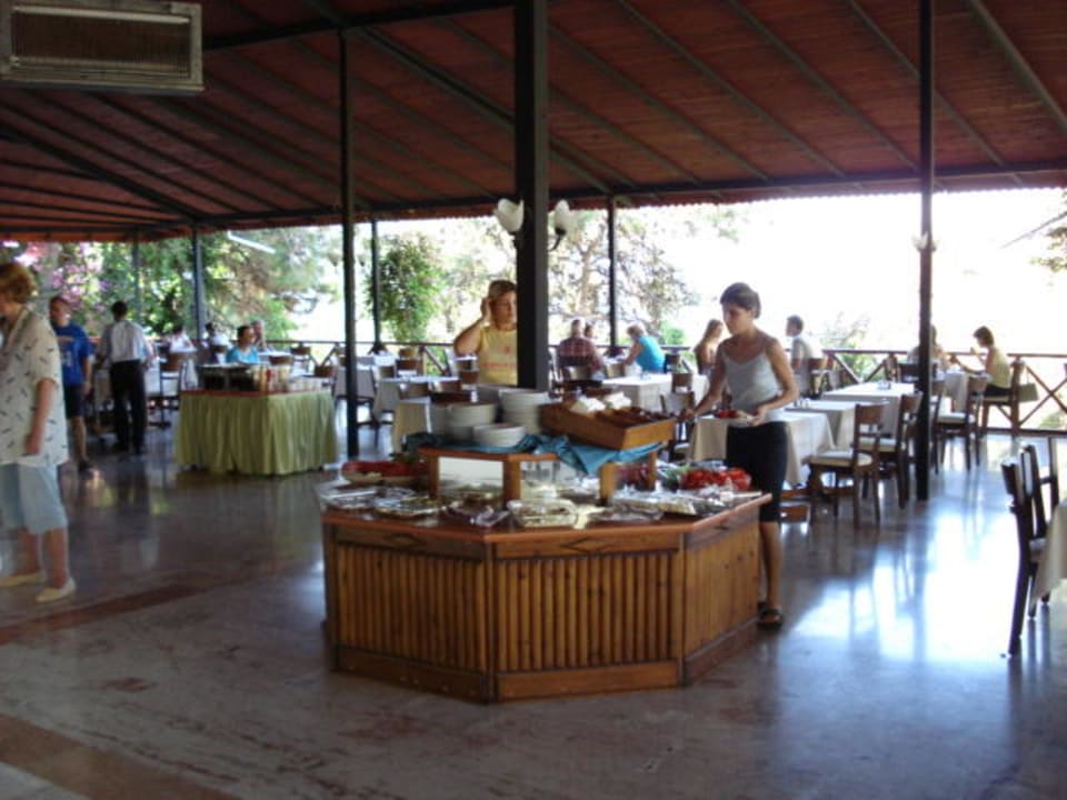 Früstücksterrasse Hotel Meri