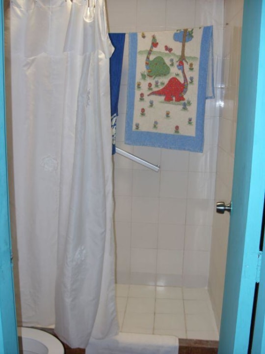 Dusche und WC Hotel Flamenco Villas / Beach Club