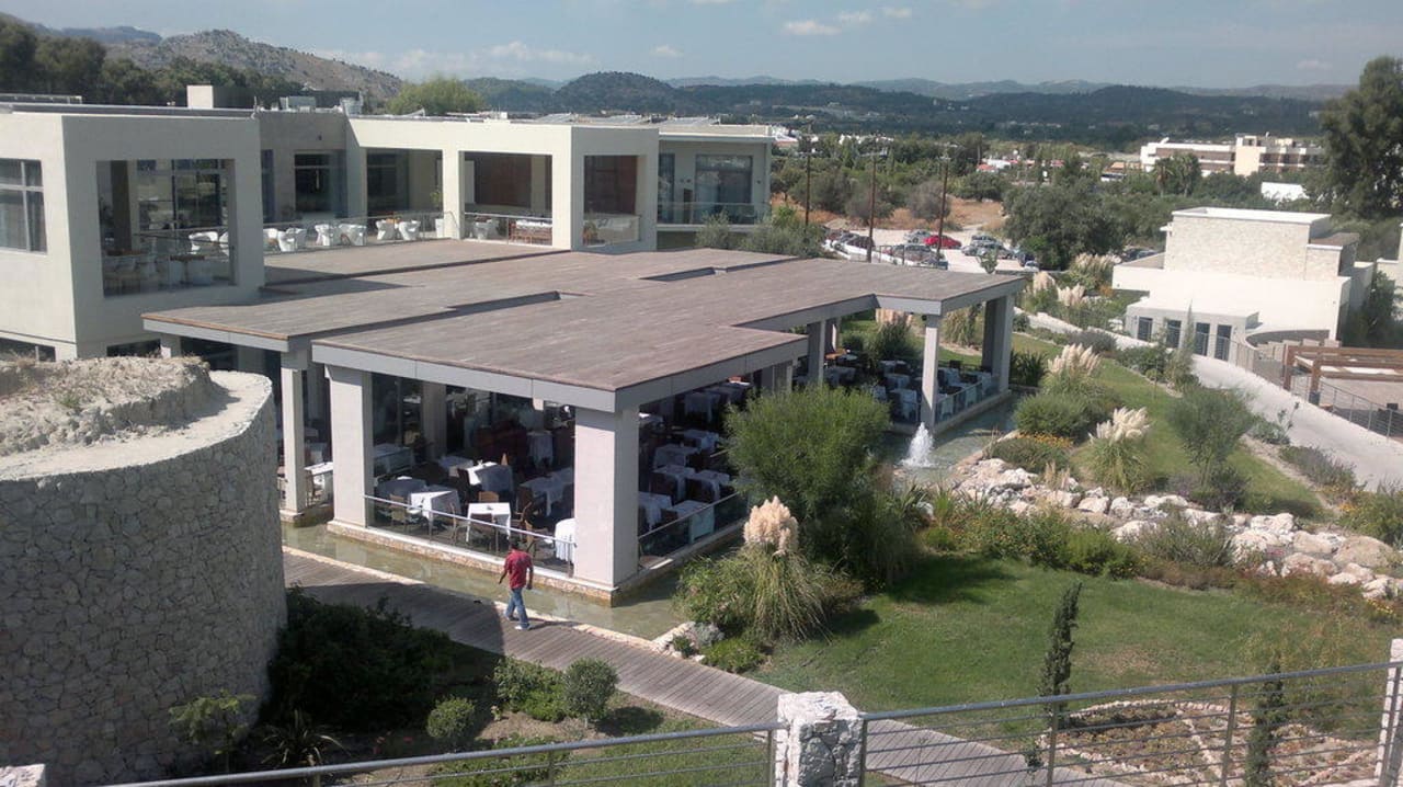 Außenansicht Speiseraum und Lobby SENTIDO Port Royal Villas & Spa