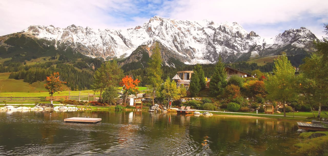 Außenansicht Übergossene Alm Resort