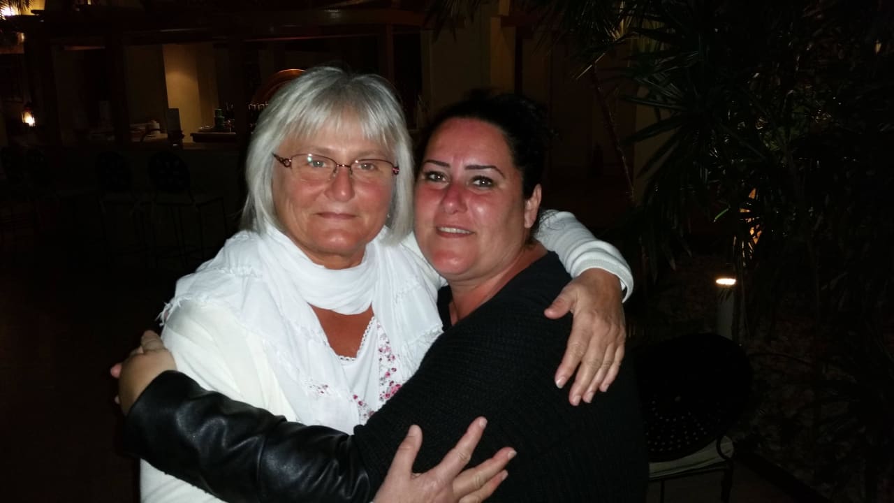 Mon amie Allemande Dagmar et moi Makadi Palace