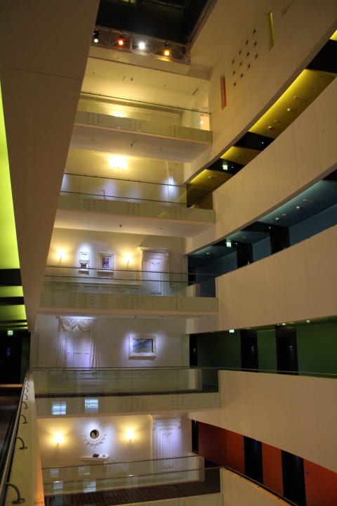 Blick von der Rezeption Hues Boutique Hotel