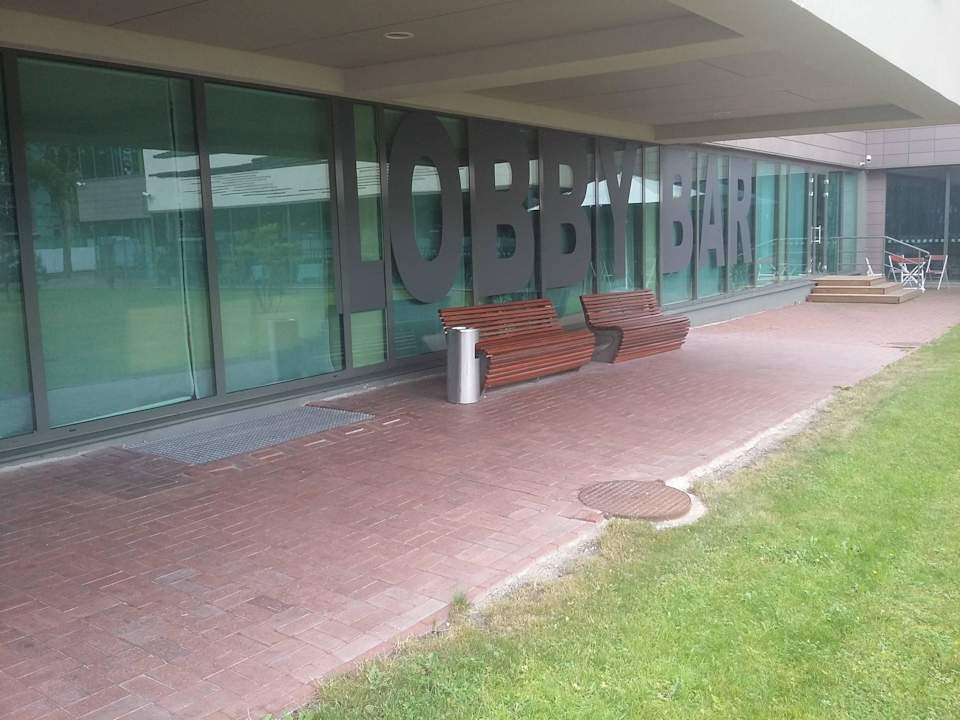 Exterior of the lobby bar Grand Spa Lietuva - Hotel Lietuva