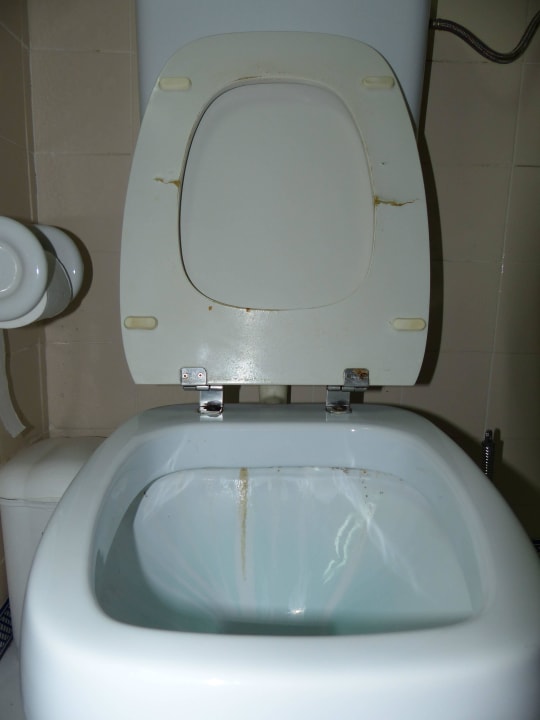 Toilettenbrille mit Seuchengefahr Hotel Estalagem do Forte Muchaxo