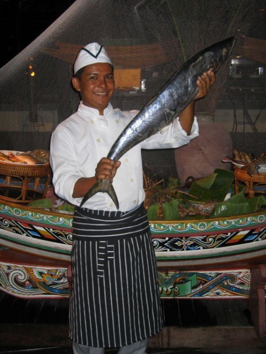 Barbeque im Nora Restaurant Nora Beach Resort & Spa