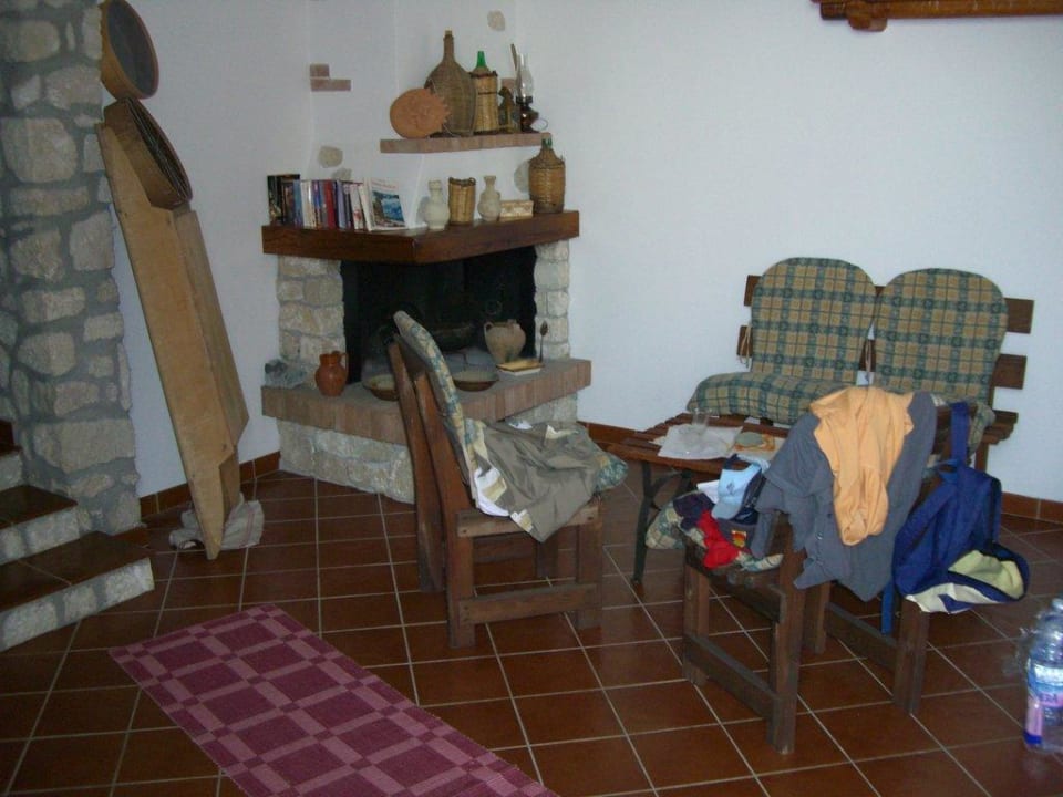 Der gemütliche Ofen Ferienhaus San Procopio