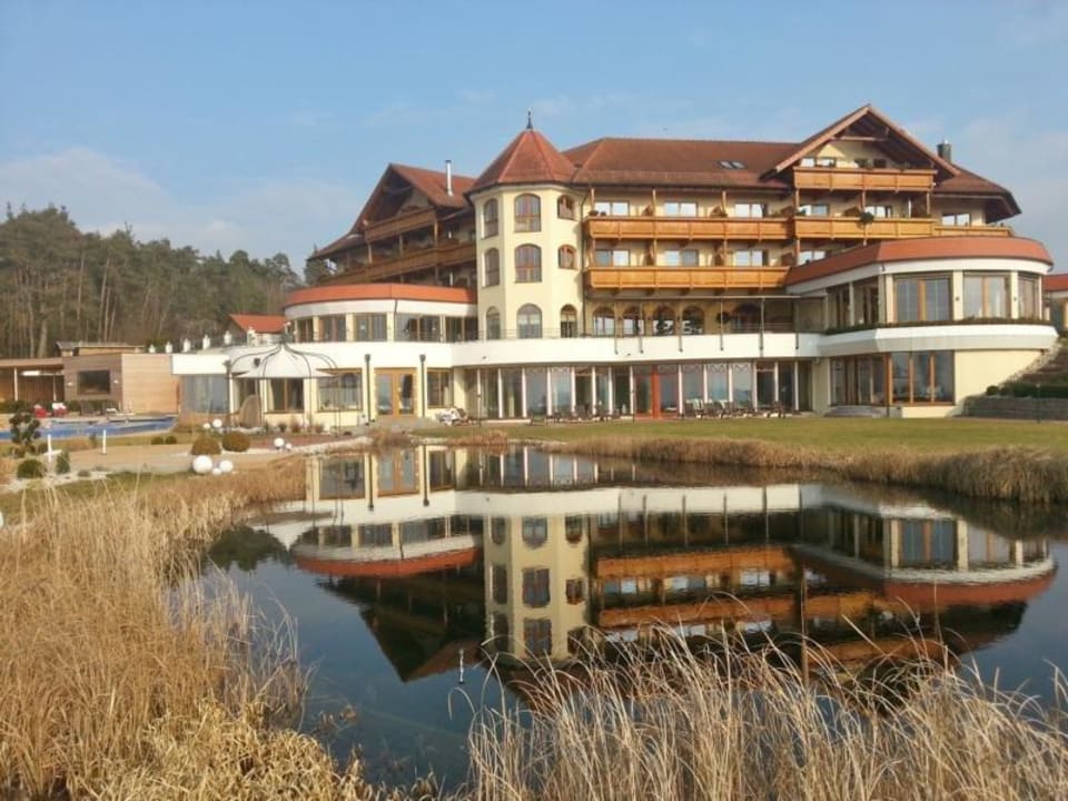 Schöne Gartenanlage mit Aussicht Der Birkenhof - Spa & Genuss Resort