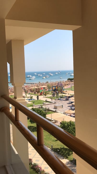 Ausblick Pickalbatros White Beach Resort - Hurghada