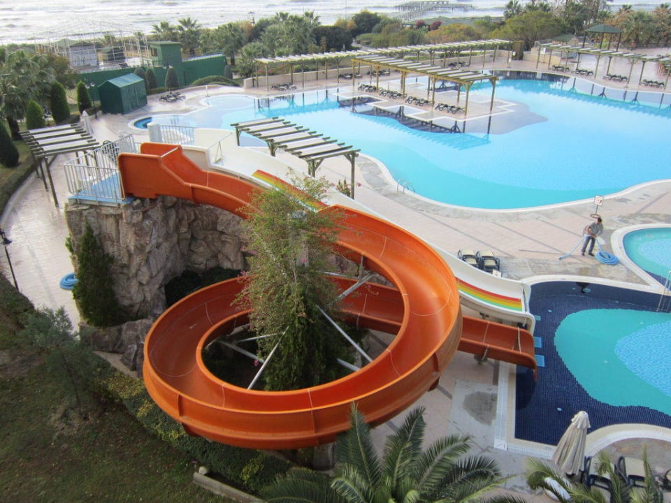 Poolanlage mit Rutschen Arcanus Hotels Sorgun