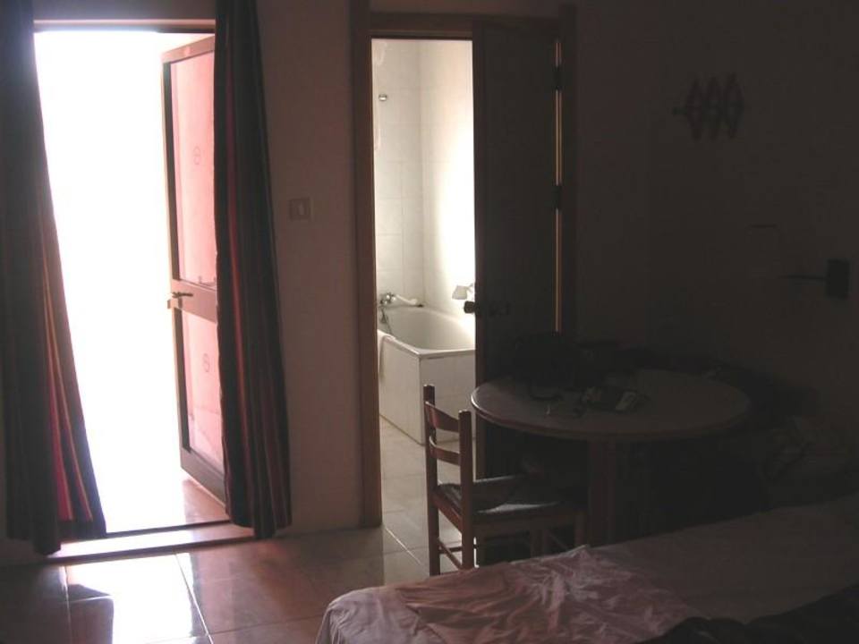 Blick auf den Balkon Hotel Porto Azzurro Resort