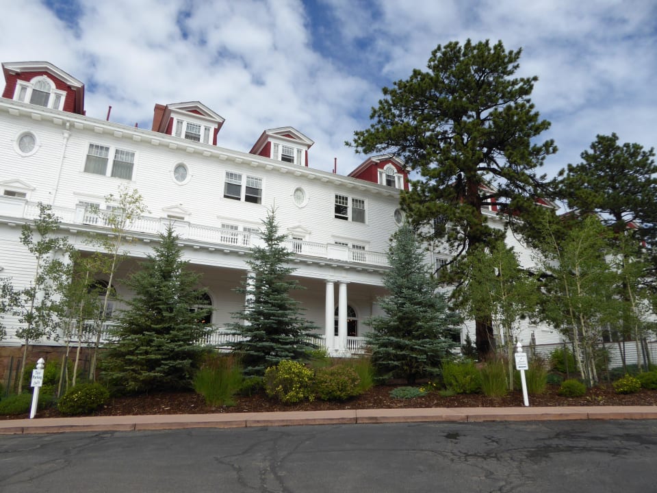 Seitlicher Teil vom Hotel Stanley Hotel