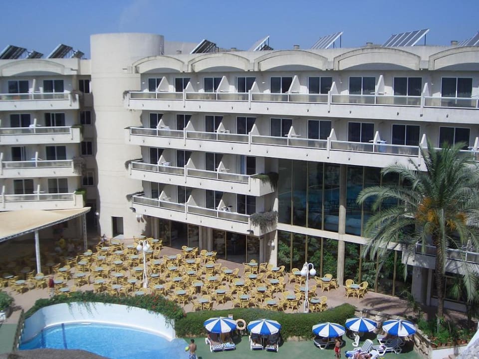 Rechter Teil des Hotels BG Hotel Rei del Mediterrani Palace