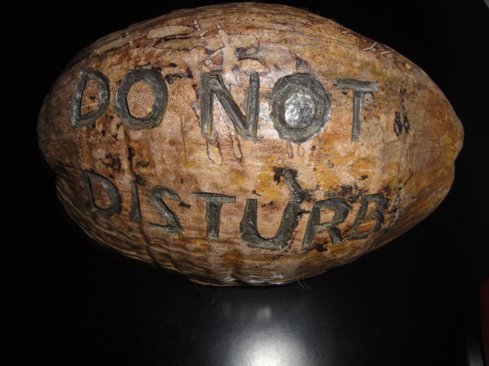 Do Not Disturb Kokosnuss Meeru Maldives Resort Island