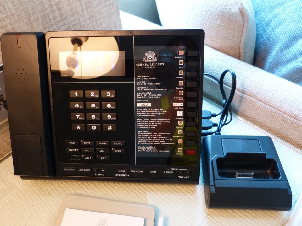 Equipment Oriental Residence Bangkok