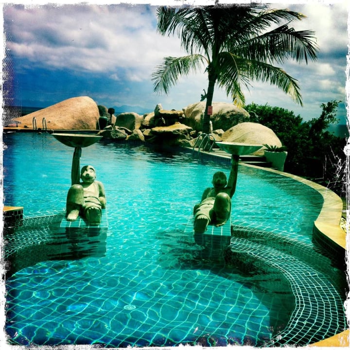 Pool area Jamahkiri Resort & Spa