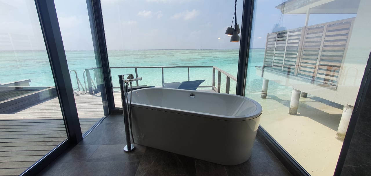 Ausblick Le Meridien Maldives Resort & Spa