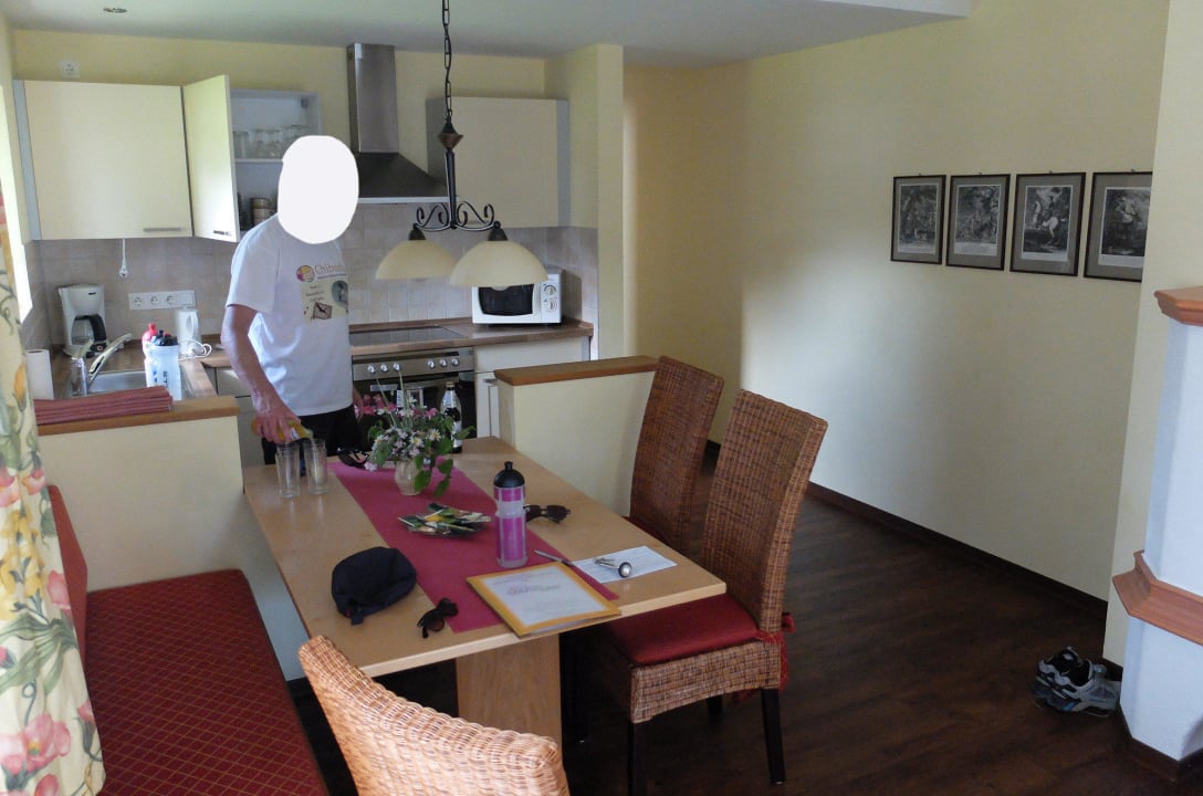 Wohnküche Allgäu Ferienhaus Strobel