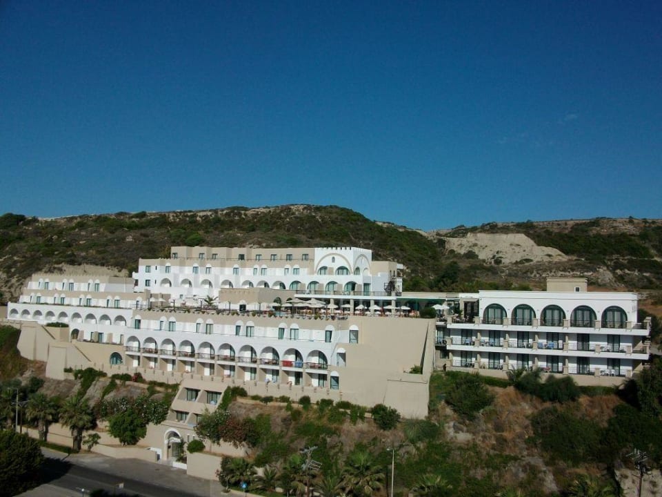 Vue du balcon Hotel Calypso Beach