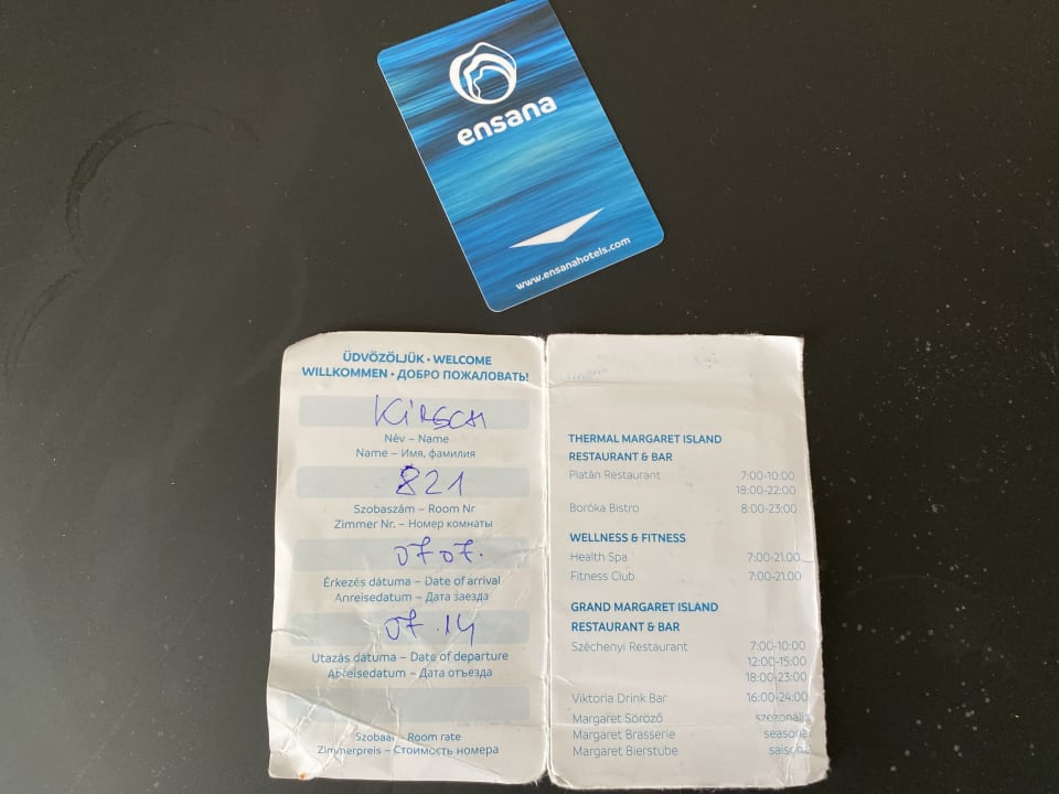 Sonstiges Ensana Thermal Margaret Island