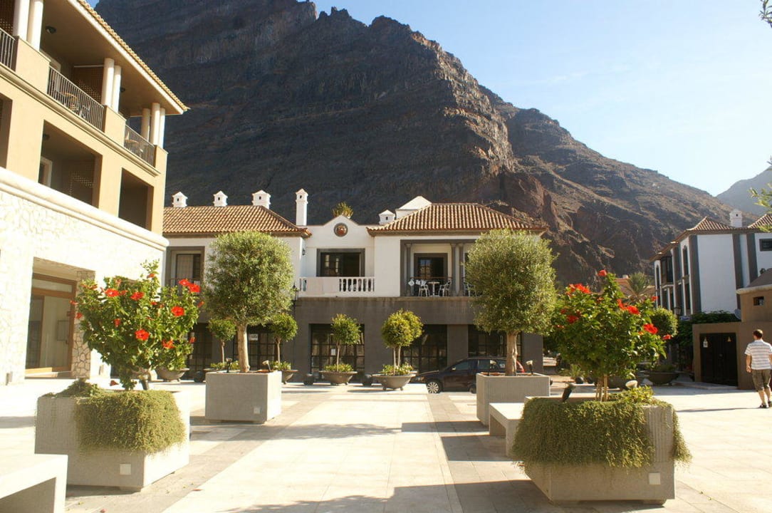 Blick vom Eingang Hotel Playa Calera