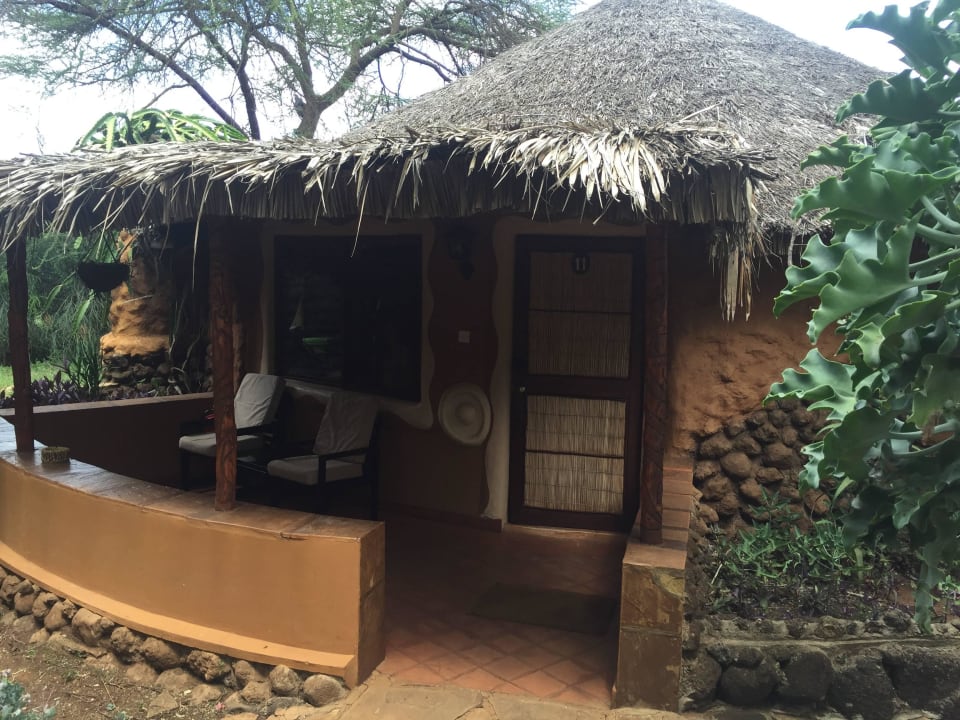 Bungalow mit Terrasse Hotel Amboseli Sopa Lodge