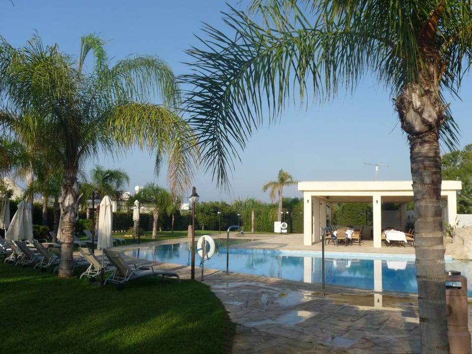 Ausblick von unserem Zimmer Hotel Kanika Olympic Bay