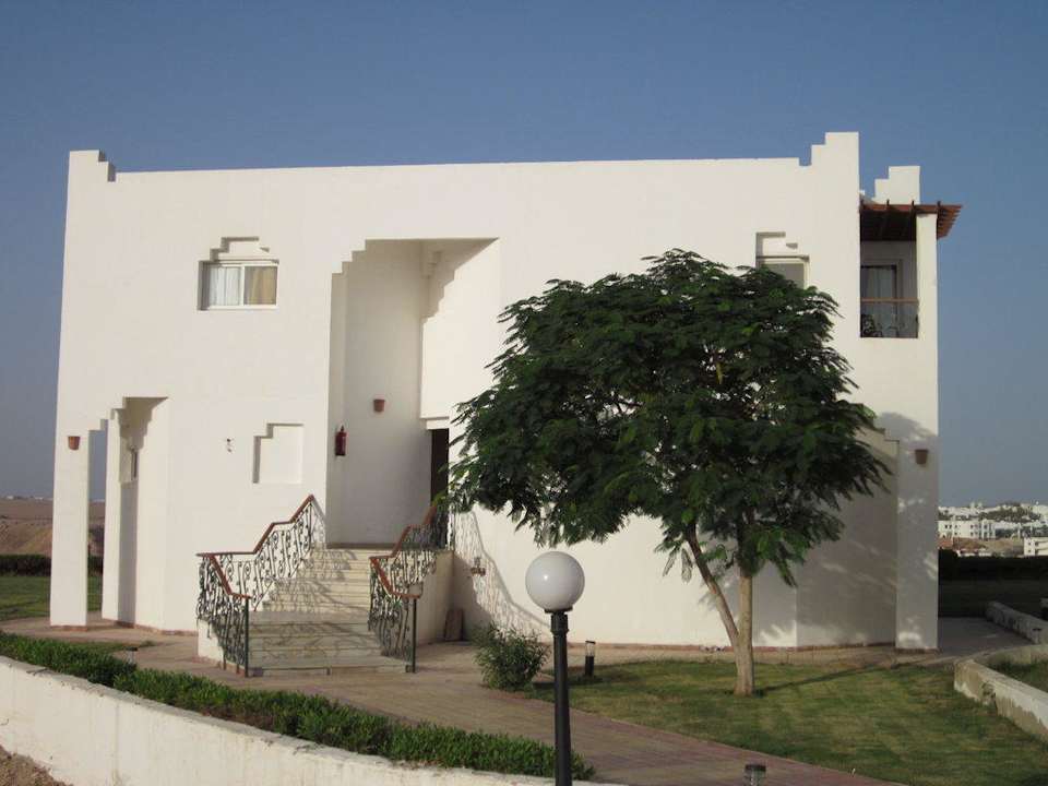 Unser Zimmer von Außen V Hotel Sharm El Sheikh
