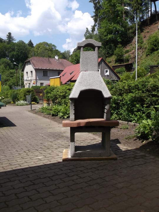 Außenansicht Pension Falkenštejn