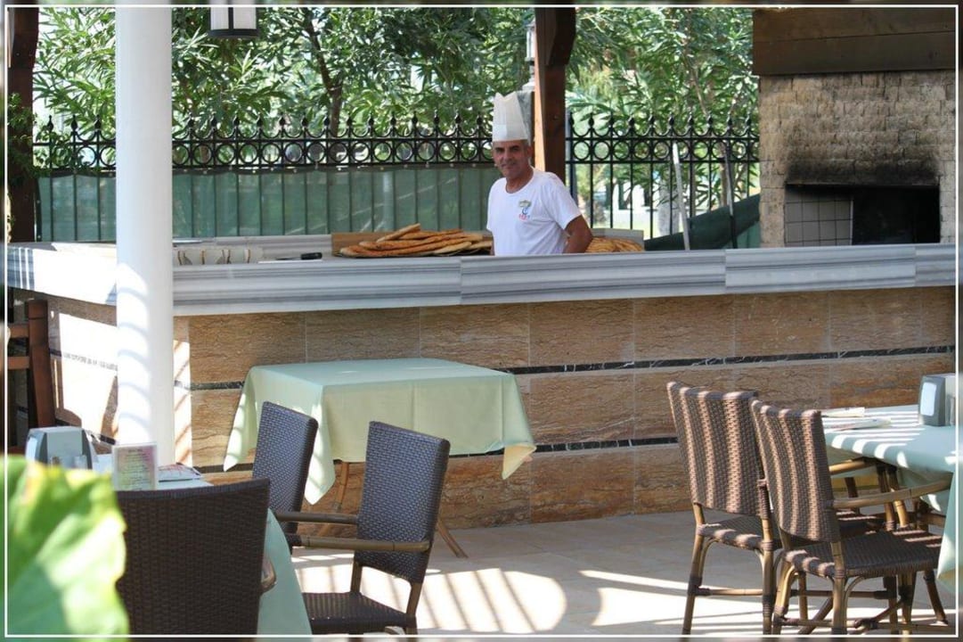Restaurant am Pool Sunis Evren Beach Resort Hotel & Spa