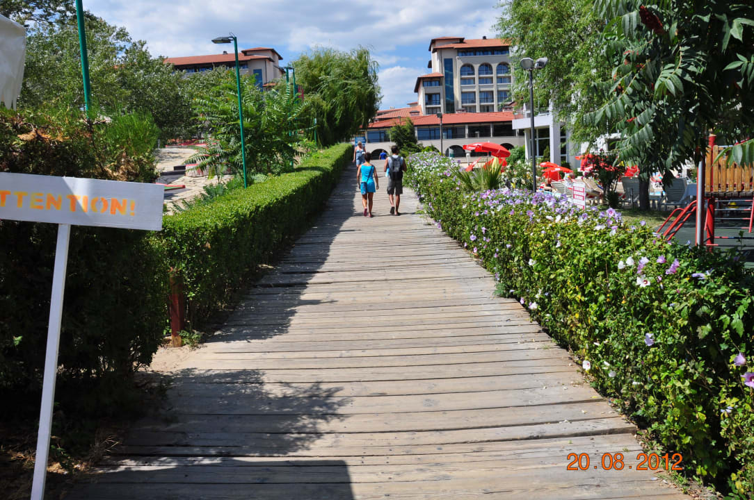 Holzbrücke  Meliá Sunny Beach