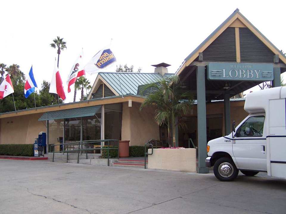 Hoteleingang Best Western Hotel Seven Seas