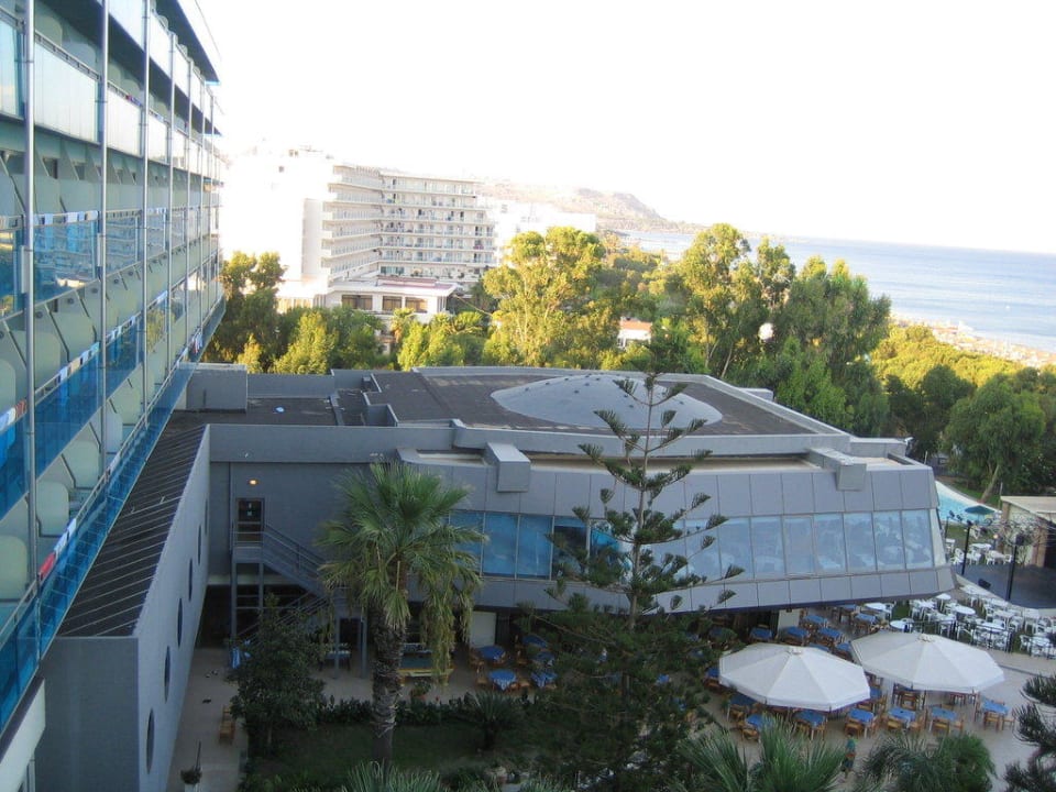 Blick auf das Restaurant Hotel Calypso Beach