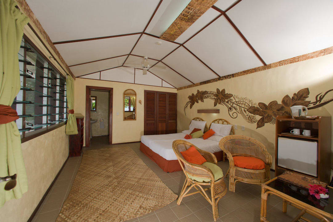Bungalow Ansicht innen Sandy Beach Resort Tonga